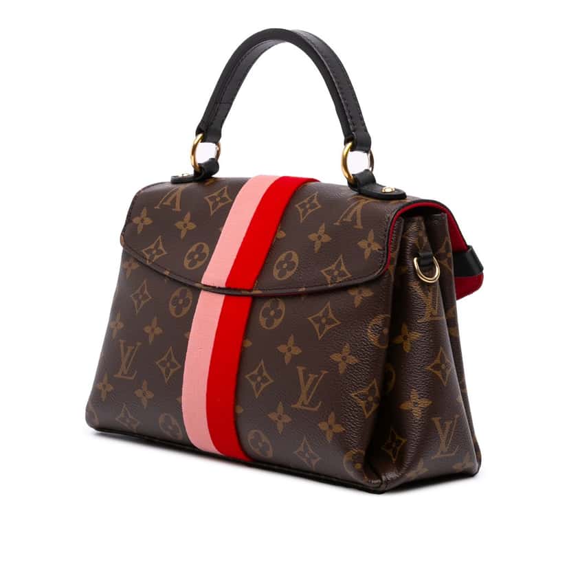 Louis Vuitton Monogram Georges BB Brown Canvas Good condition - Back View