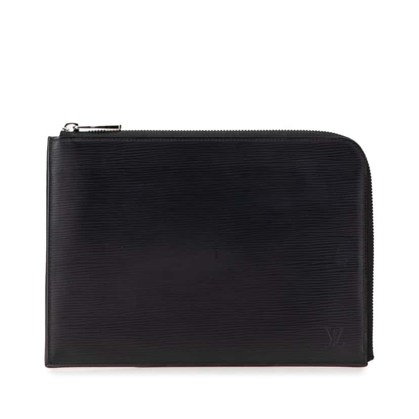 Louis Vuitton Epi Pochette Jour GM Black Leather Good condition - Front View