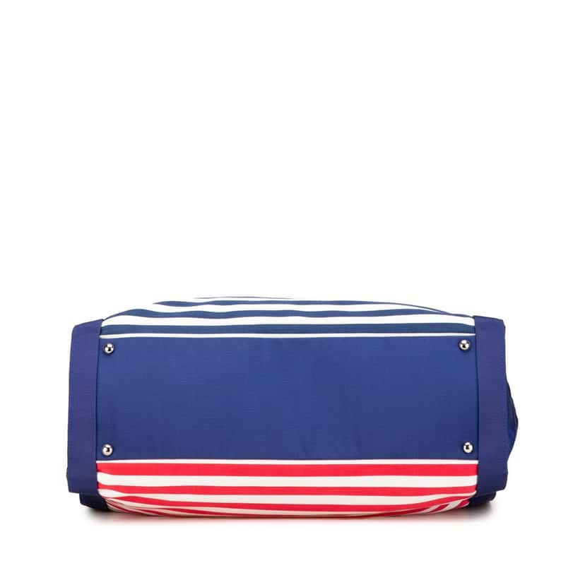 Chanel Paris Venice CC Canvas Mariniere Chain Tote Blue Canvas Good condition - Inside View