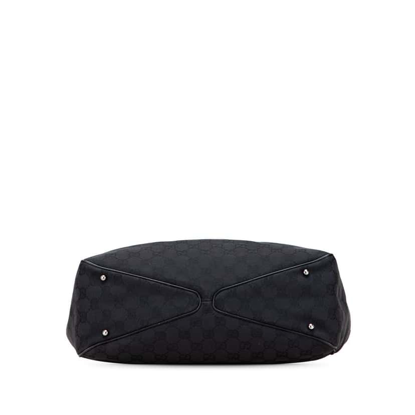 Gucci GG Canvas Tote Black Canvas Good condition - Inside View