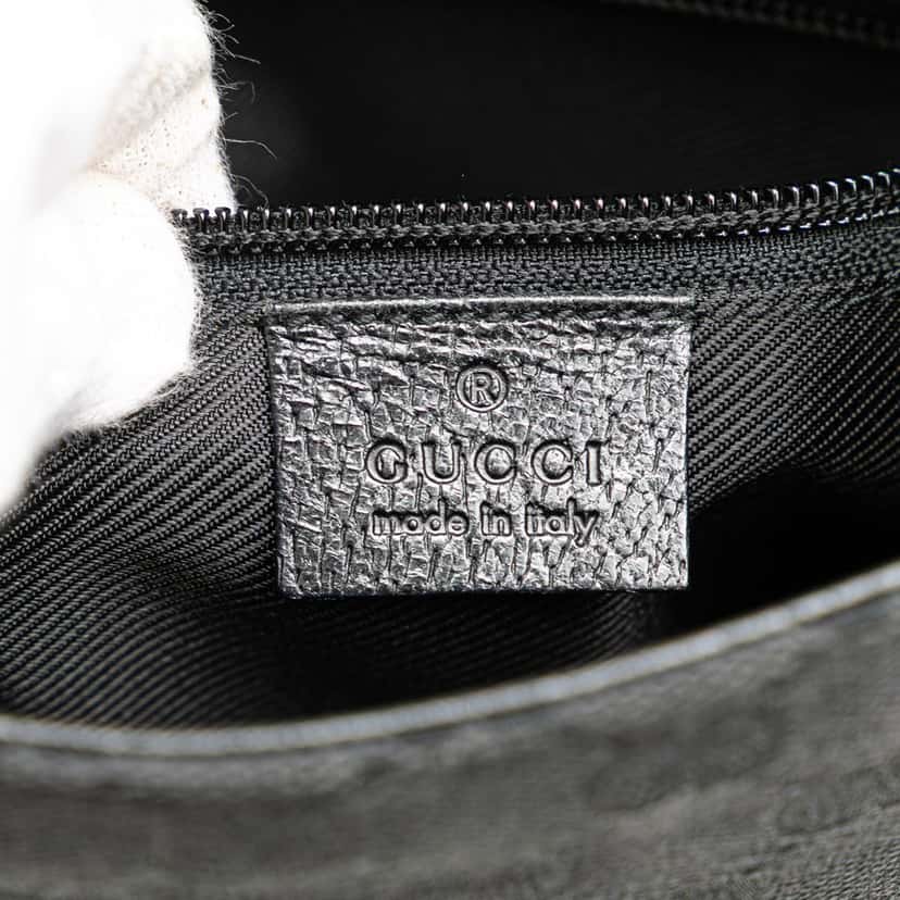 Gucci GG Canvas Crossbody Black Canvas Good condition - Box View