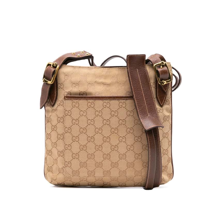 Gucci GG Canvas Crossbody Brown Canvas Good condition - Front View