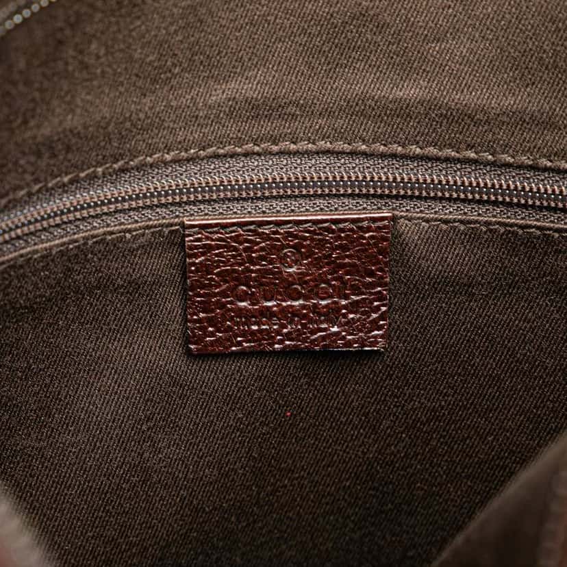 Gucci GG Canvas Crossbody Brown Canvas Fair condition - Box View