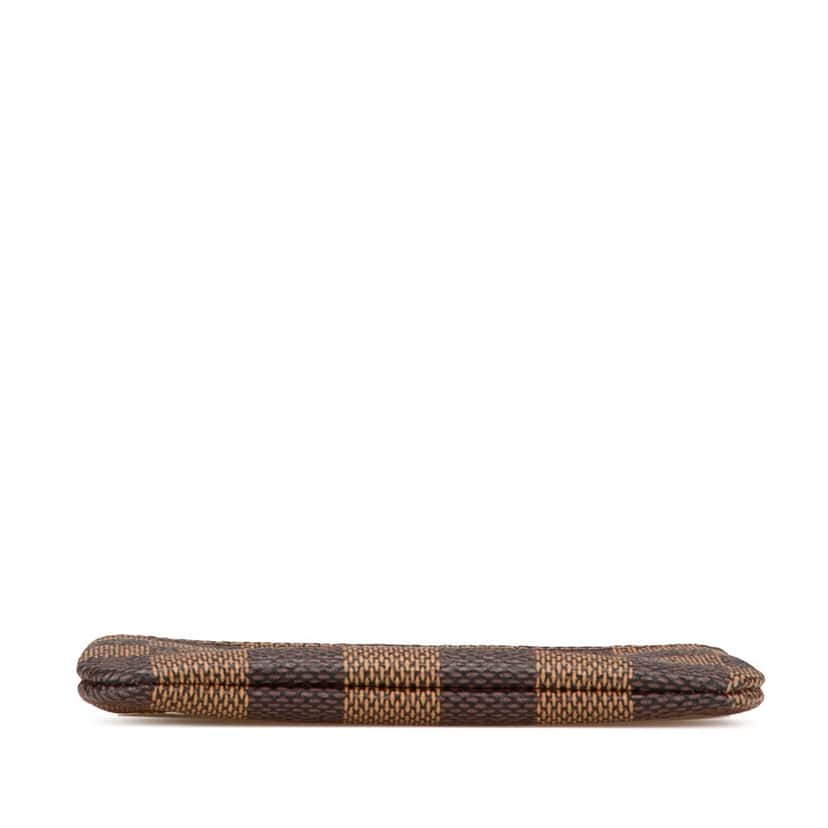 Louis Vuitton Damier Ebene Pochette Cles Brown Canvas Good condition - Inside View
