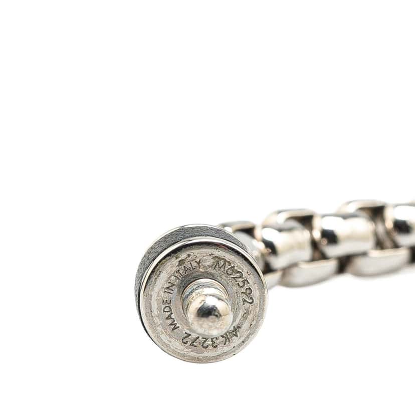 Louis Vuitton Monogram Eclipse Chain Bracelet Silver Brass Good condition - Box View