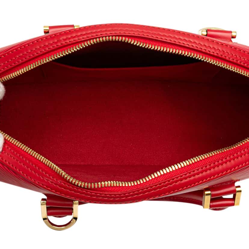 Louis Vuitton Epi Jasmine Red Leather Good condition - Model View