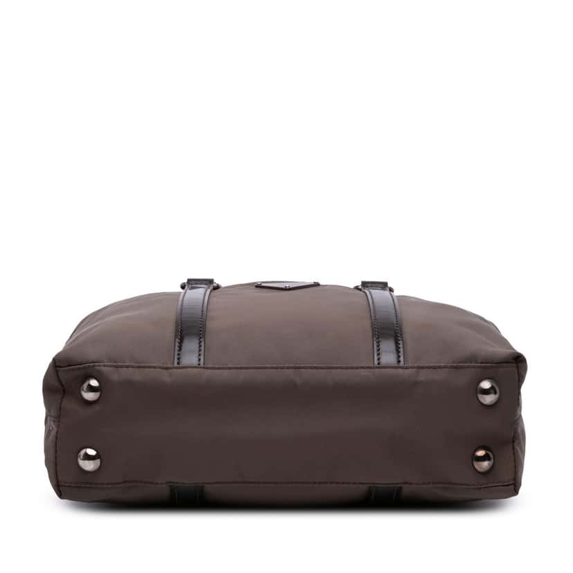 Prada Tessuto Satchel Brown Good condition - Inside View