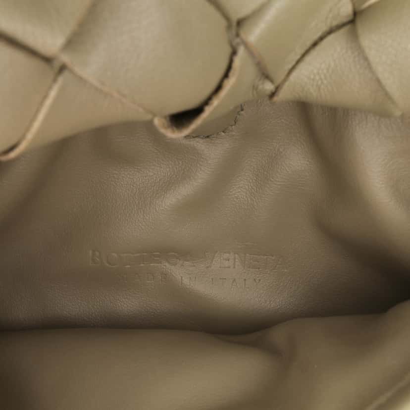 Bottega Veneta Mini Calfskin Intrecciato Hop Satchel Brown Leather Good condition - Box View