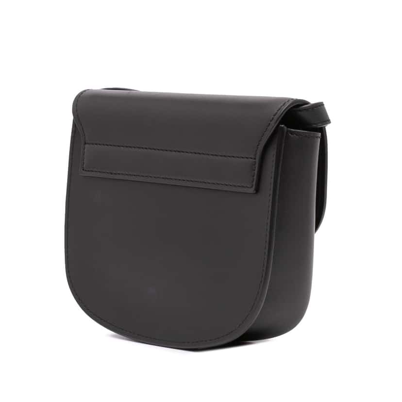 Saint Laurent Small Leather Monogram Kaia Crossbody Black Leather Good condition - Back View