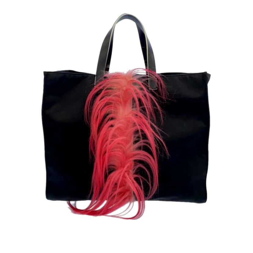 Fendi Karlito Tote Black Good condition - Inside View