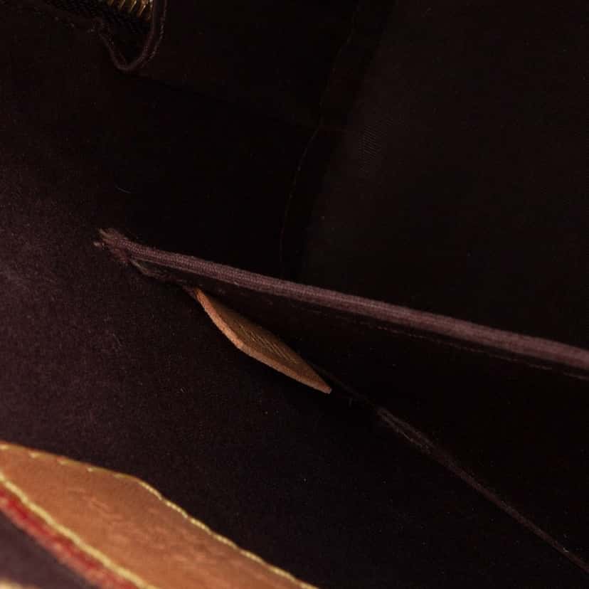 Louis Vuitton Monogram Vernis Alma BB Purple Leather Good condition - Box View
