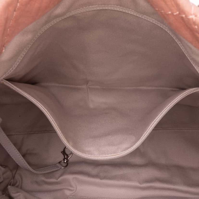 Chanel Small Iridescent Calfskin Sea Hit Tote Brown Leather Good condition - Box View
