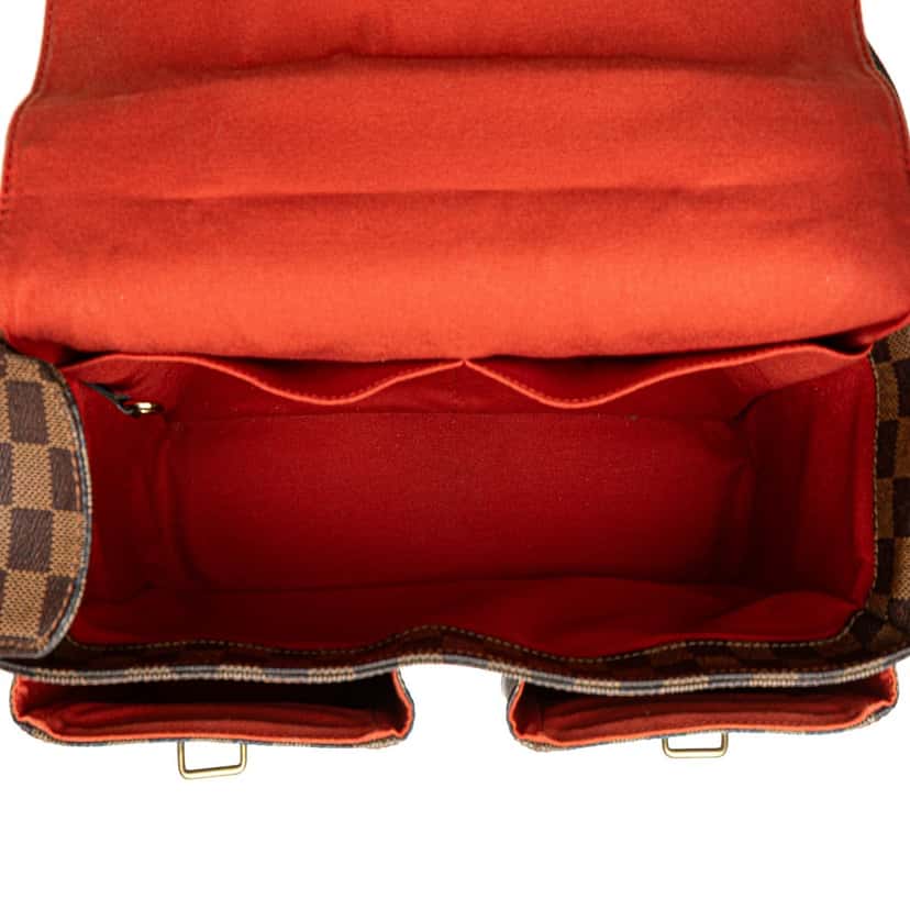Louis Vuitton Damier Ebene Broadway Brown Canvas Good condition - Model View