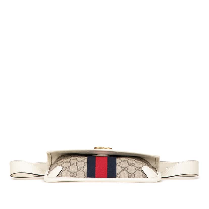 Gucci GG Supreme Ophidia Belt Bag Brown Canvas Good condition - Inside View