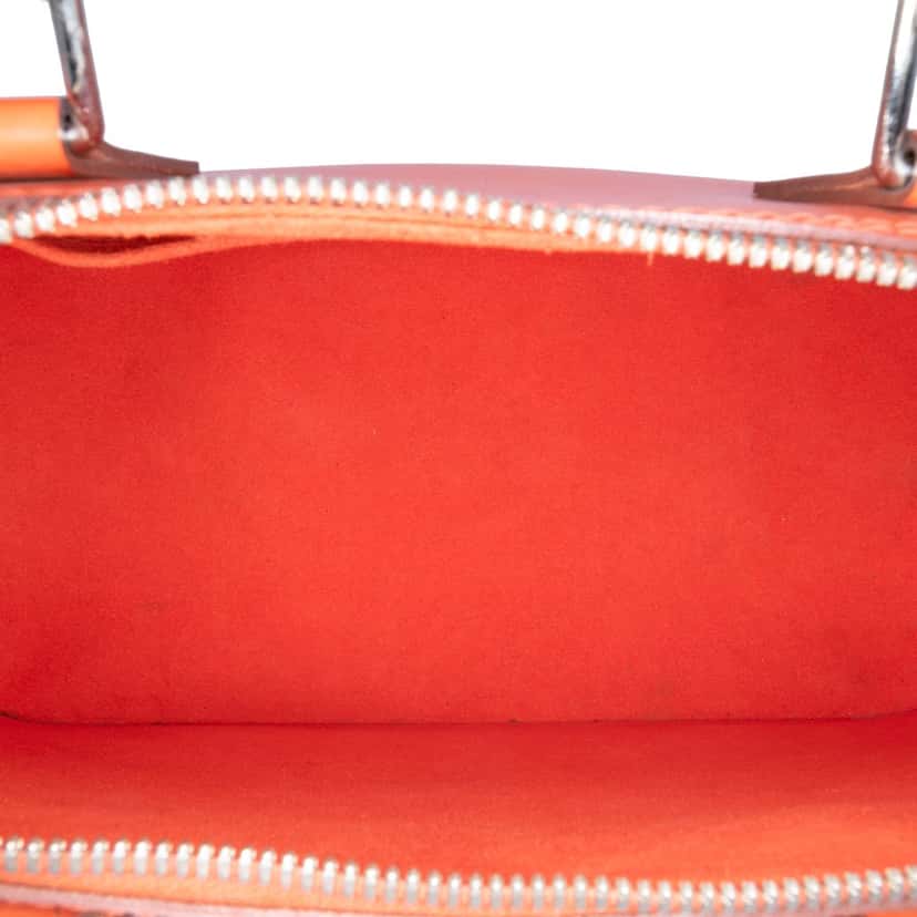 Louis Vuitton Epi Alma PM Orange Leather Good condition - Model View