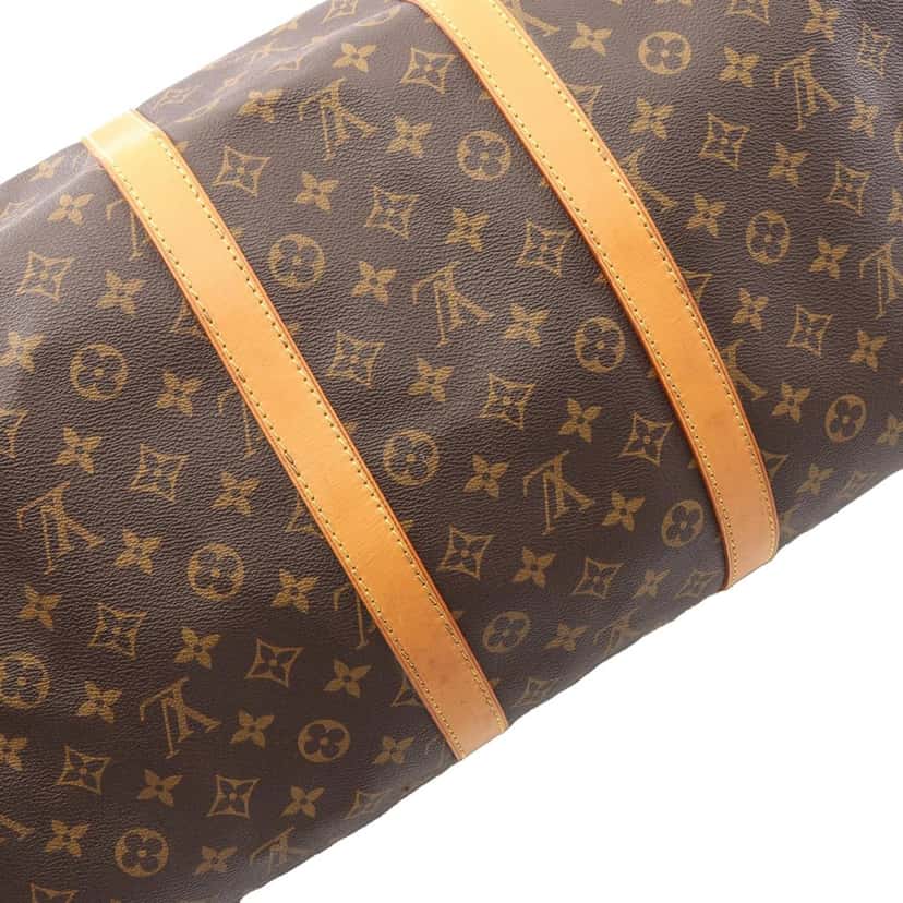 Louis Vuitton Monogram Keepall 55 Brown Canvas Good condition - Box View