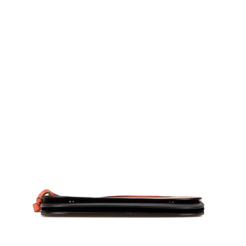 Loewe Bicolor Leather Gate Pochette Crossbody Orange Leather Good condition - Inside View