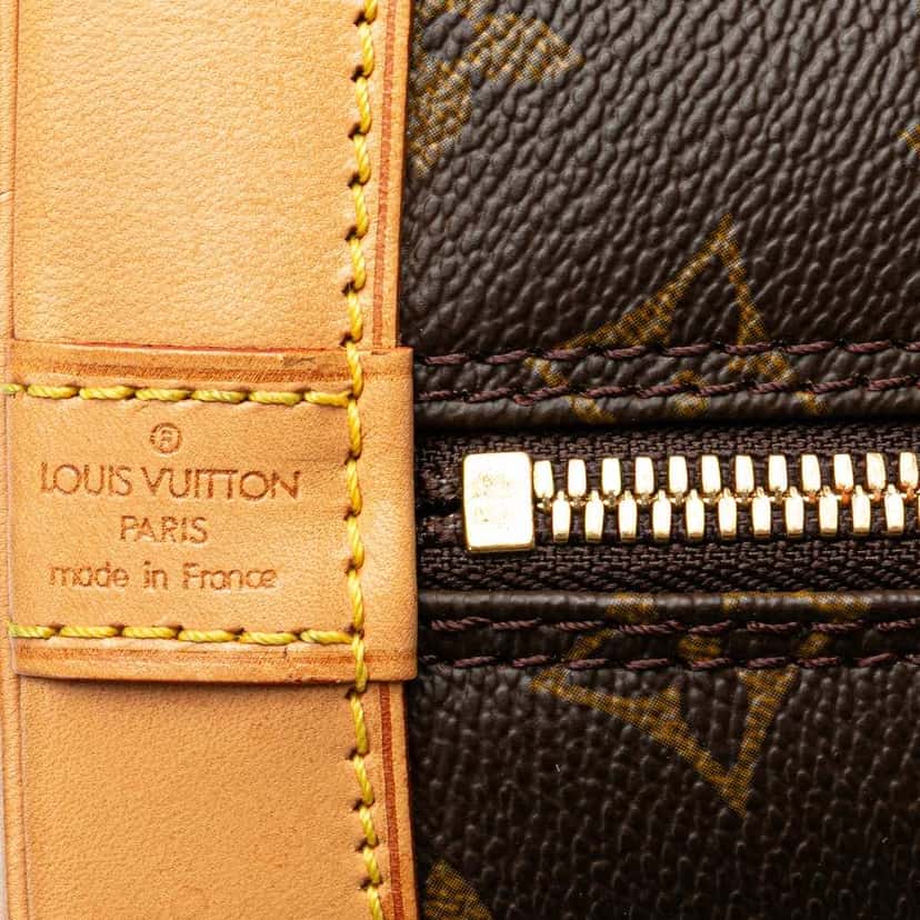 Louis Vuitton Monogram Alma PM Brown Canvas Good condition - Box View