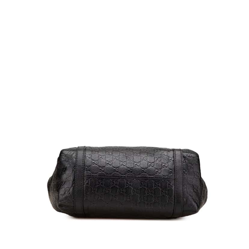 Gucci Guccissima New Ladies Tote Black Leather Good condition - Inside View