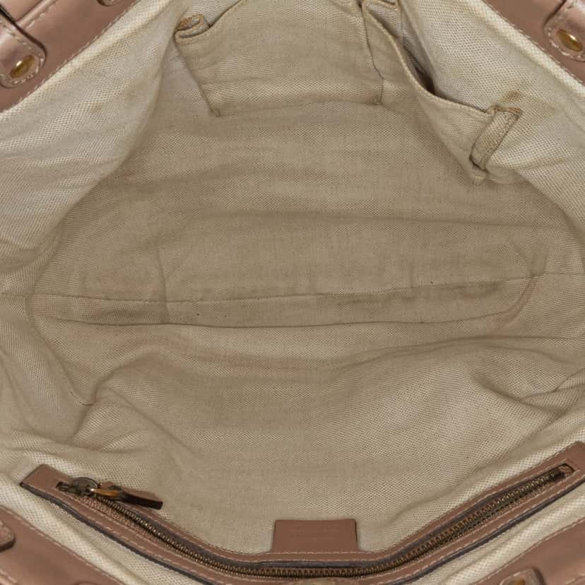 Gucci Guccissima Scarlett Tote Brown Leather Fair condition - Box View