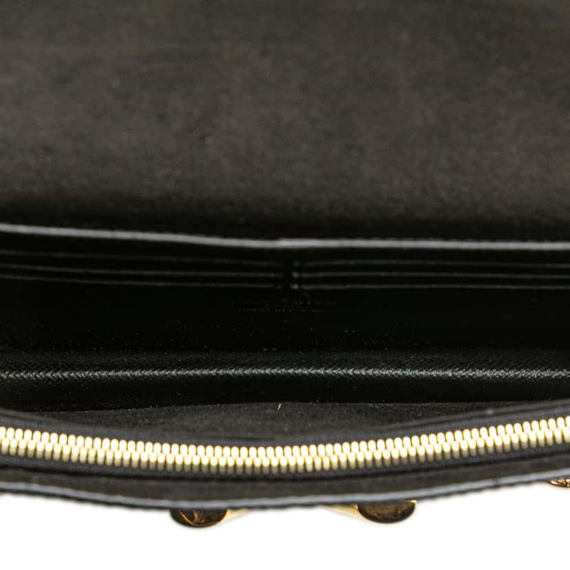 Louis Vuitton Epi Twist Belt Chain Wallet Black Leather Good condition - Box View
