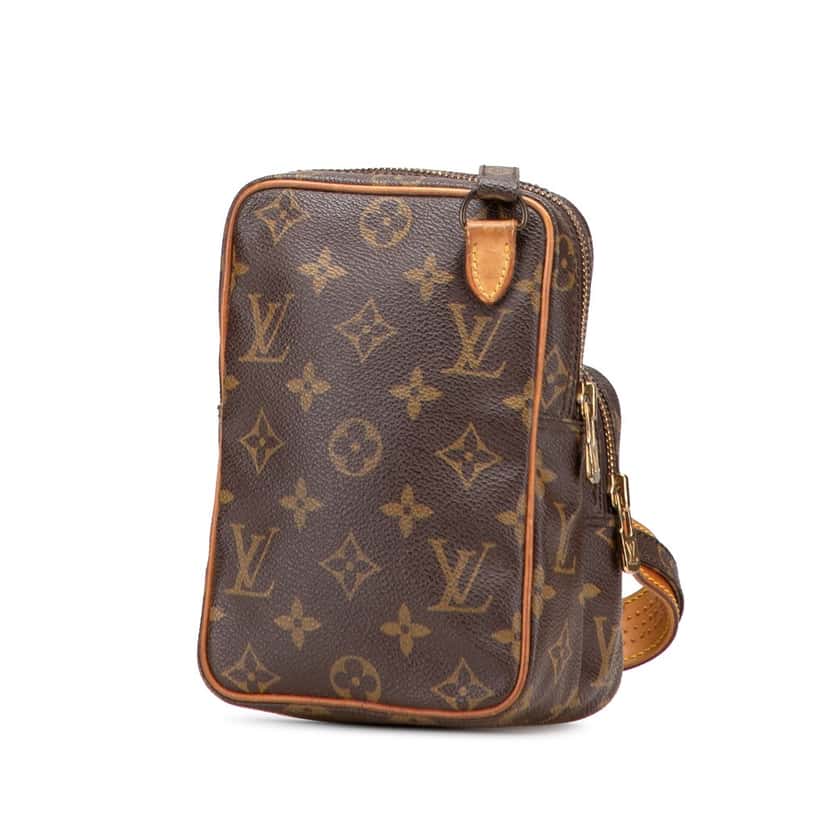 Louis Vuitton Monogram Mini Amazone Brown Canvas Good condition - Back View