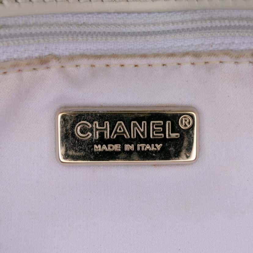 Chanel Small Sequins Single Flap Brown Polyester Good condition - Box View