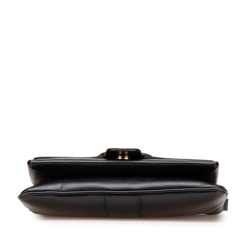 Gucci Small Leather Arli Crossbody Black Leather Good condition - Inside View