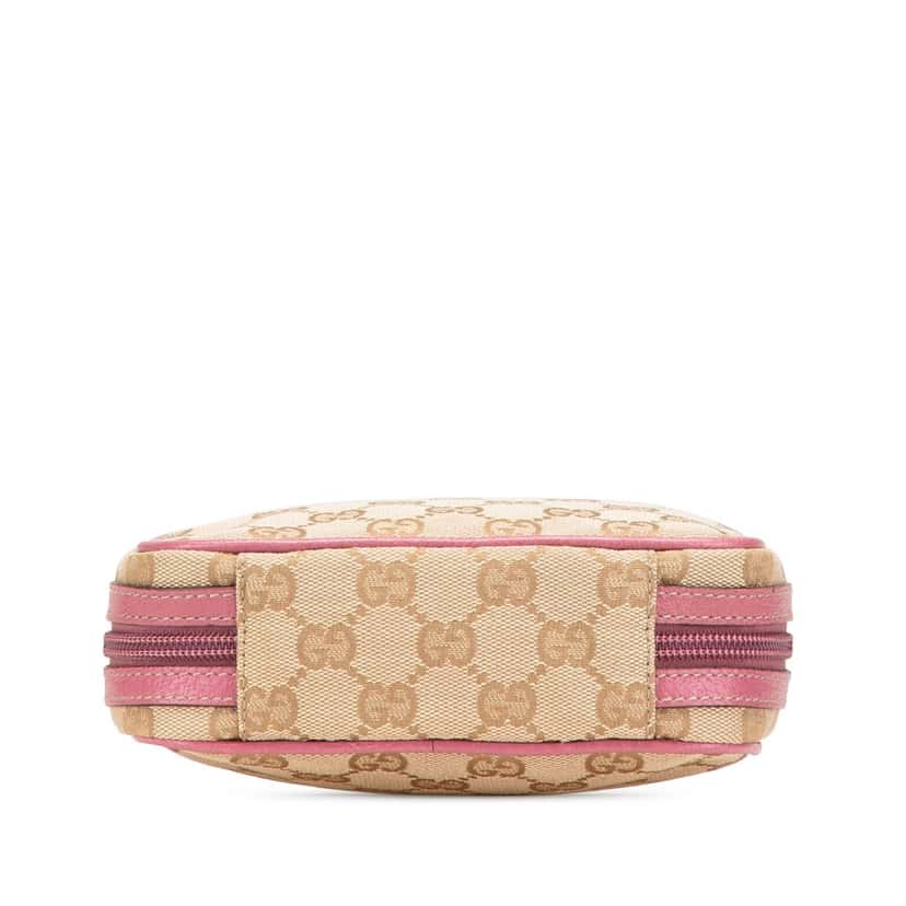 Gucci GG Canvas Pouch Brown Canvas Good condition - Inside View