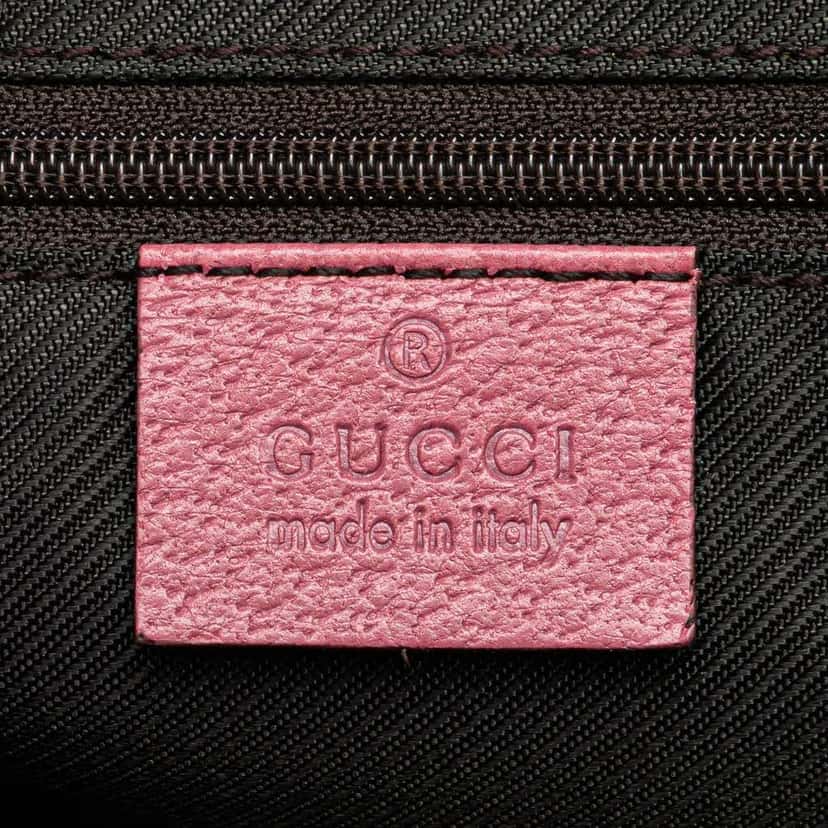 Gucci GG Canvas Pouch Brown Canvas Good condition - Box View