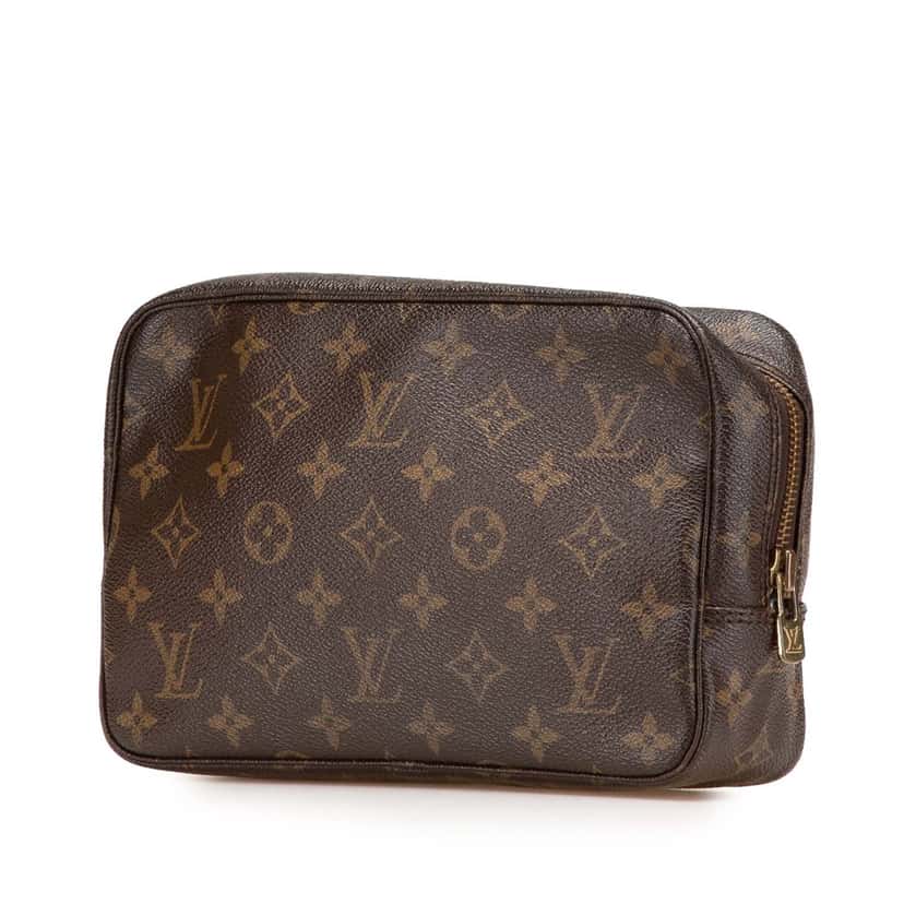 Louis Vuitton Monogram Trousse Toilette 23 Brown Canvas Good condition - Back View