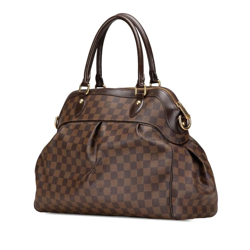 Louis Vuitton Damier Ebene Trevi GM Brown Canvas Good condition - Back View