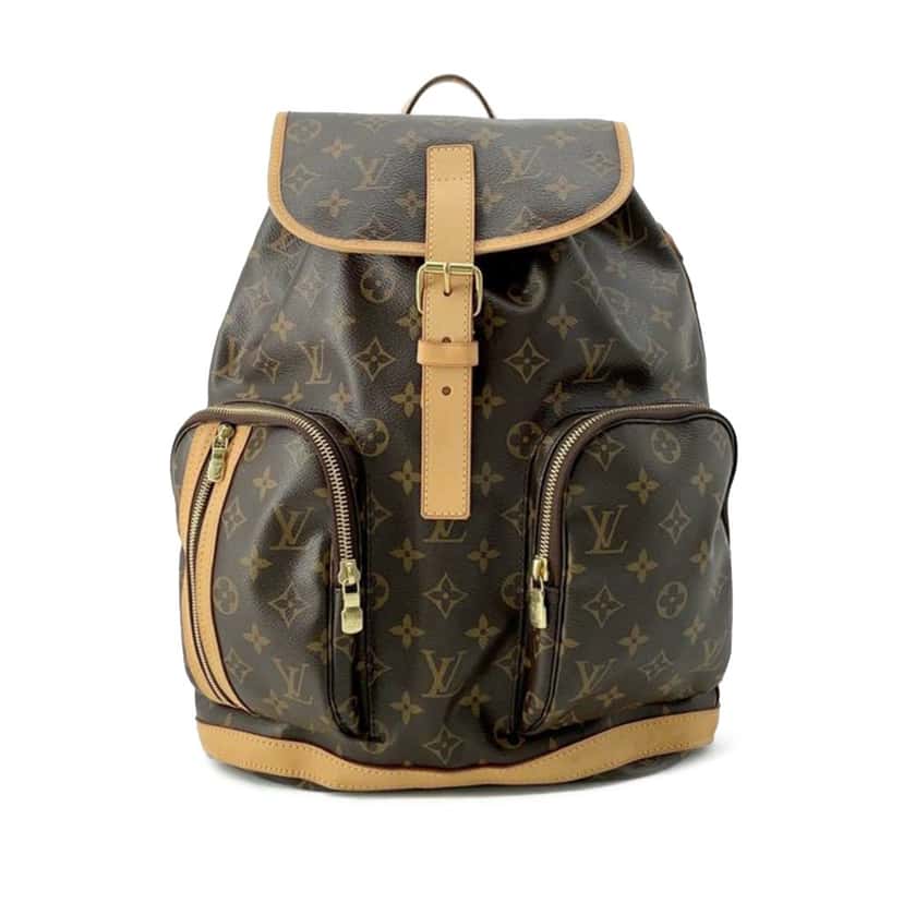 Louis Vuitton Monogram Sac a Dos Bosphore Brown Canvas Good condition - Front View