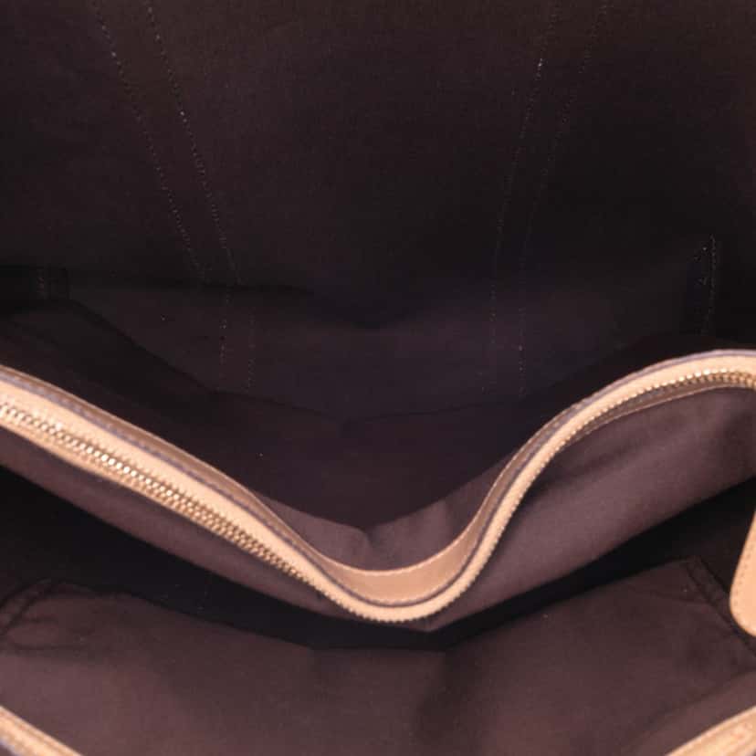 Gucci GG Supreme Joy Vertical Tote Brown Canvas Good condition - Model View