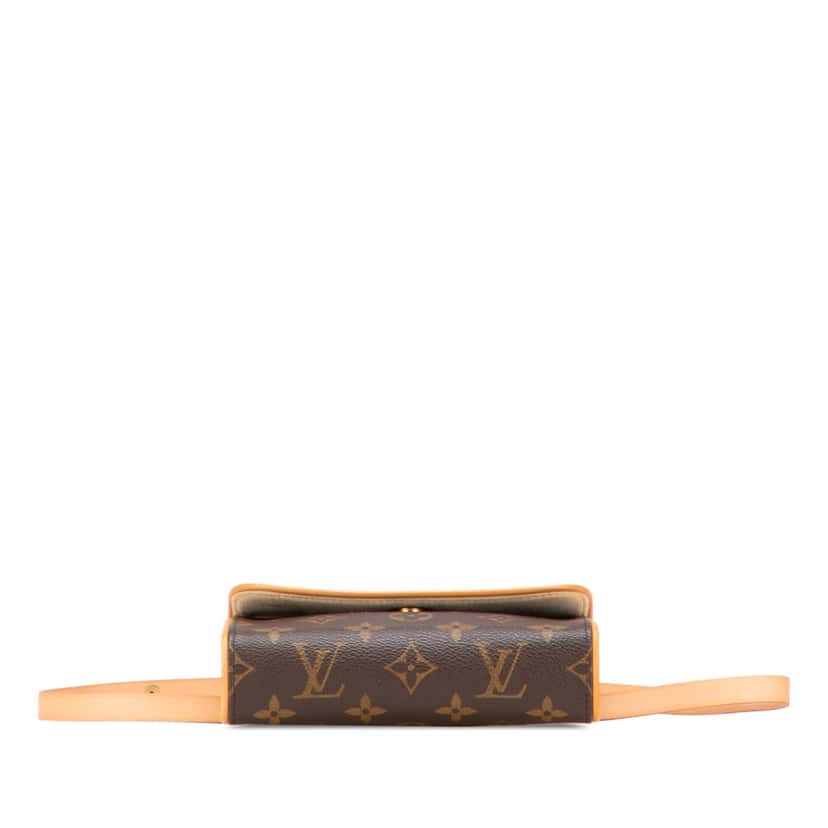 Louis Vuitton Monogram Pochette Florentine Brown Canvas Good condition - Inside View