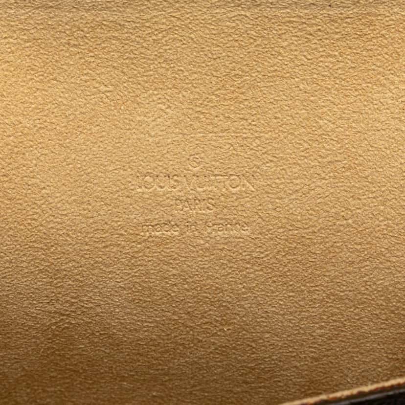 Louis Vuitton Monogram Pochette Florentine Brown Canvas Good condition - Box View