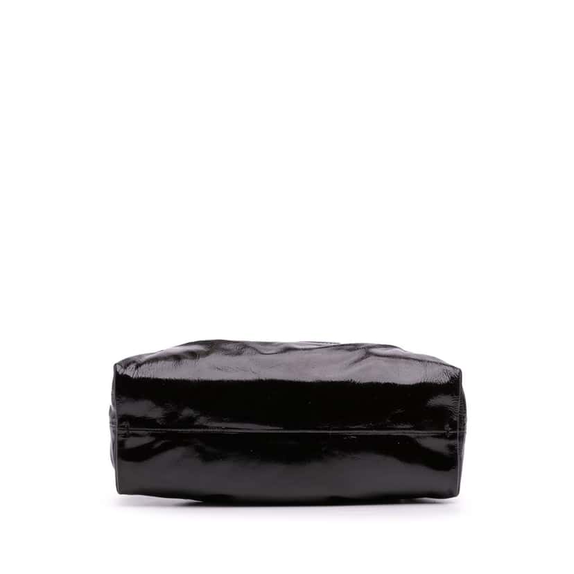 Celine Patent Boogie Handbag Black Leather Good condition - Inside View