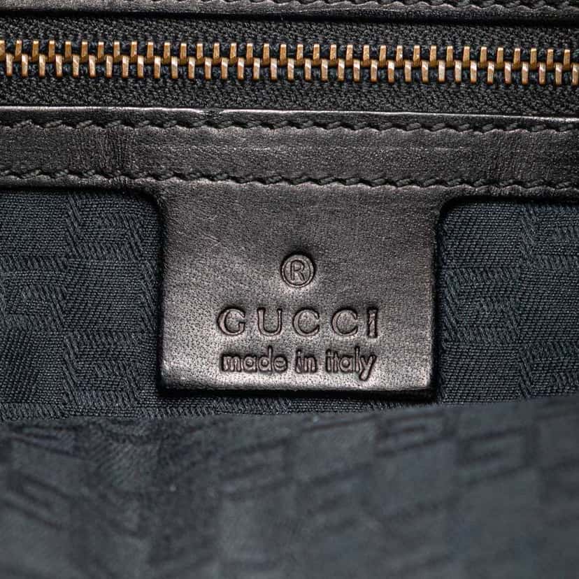 Gucci Web Canvas Hobo Black Canvas Good condition - Box View