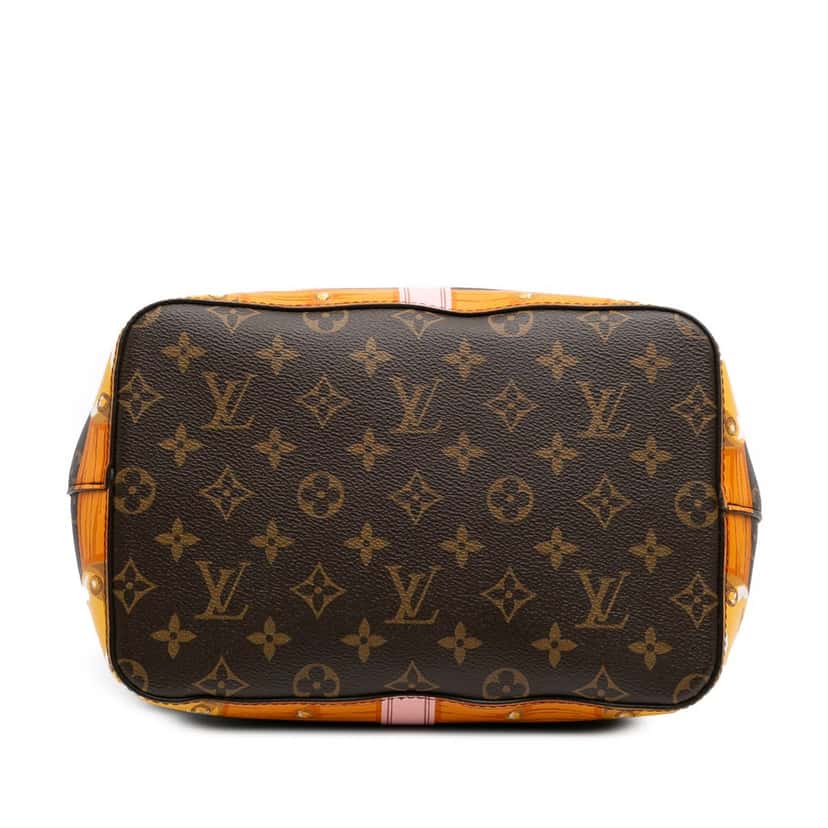Louis Vuitton Monogram Summer Trunks Neonoe Brown Canvas Good condition - Inside View