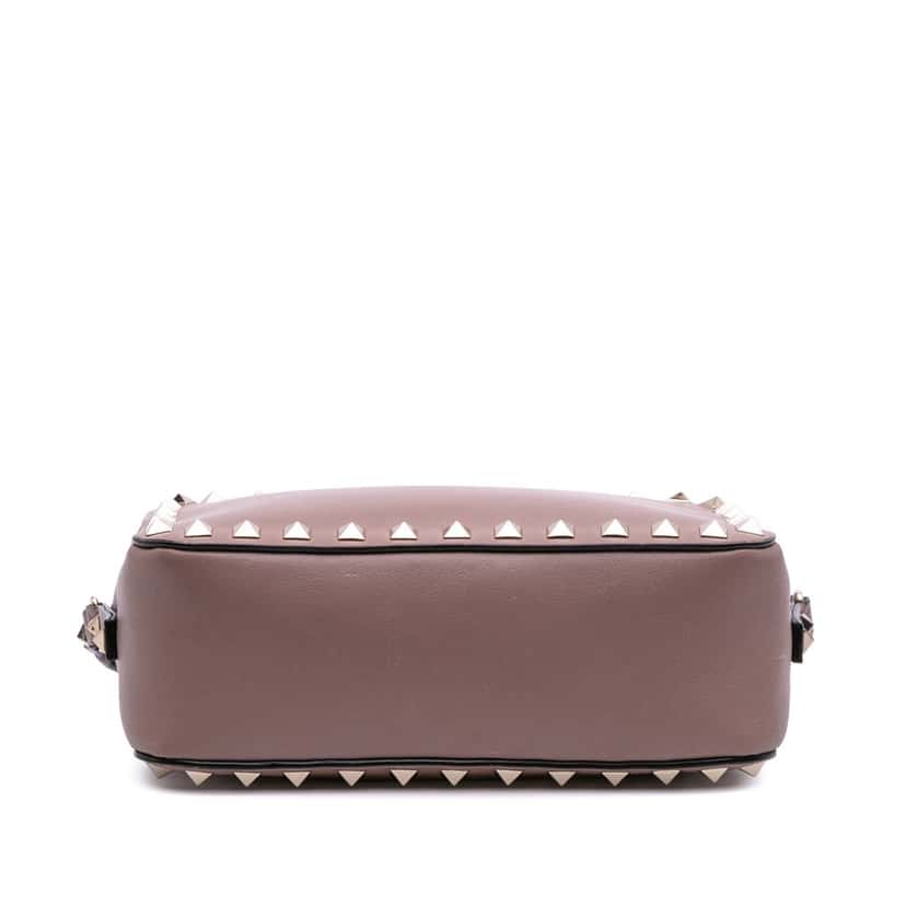 Valentino Leather Rockstud Camera Bag Pink Leather Good condition - Inside View