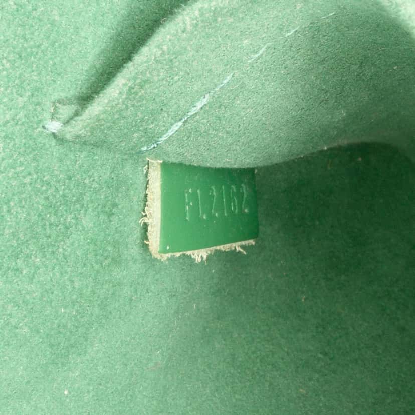 Louis Vuitton Epi Alma PM Green Leather Good condition - Box View