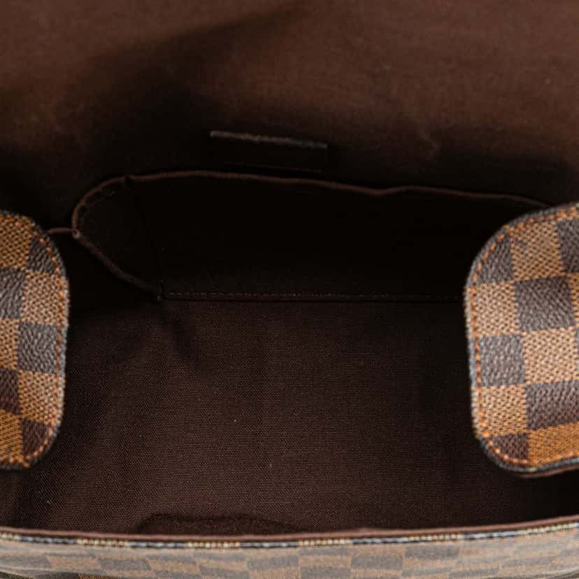 Louis Vuitton Damier Ebene Melville Reporter Brown Canvas Good condition - Model View