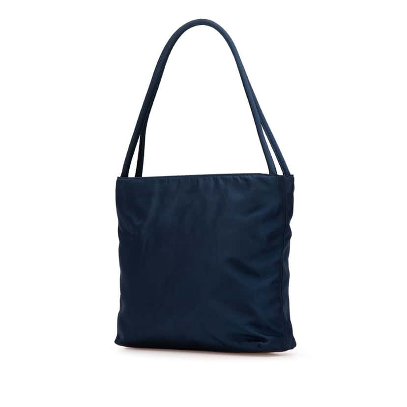 Prada Tessuto Tote Blue Good condition - Back View