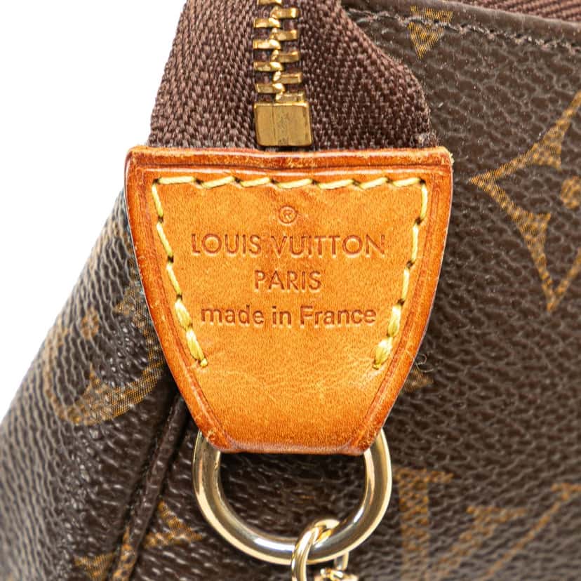 Louis Vuitton Monogram Mini Pochette Accessoires Brown Canvas Good condition - Box View