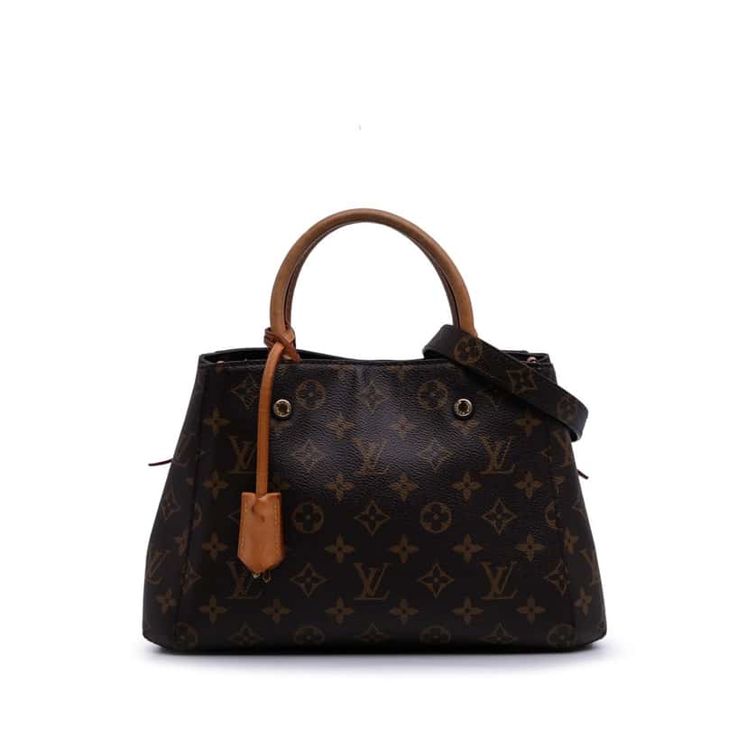 Louis Vuitton Monogram Montaigne BB Brown Canvas Good condition - Front View