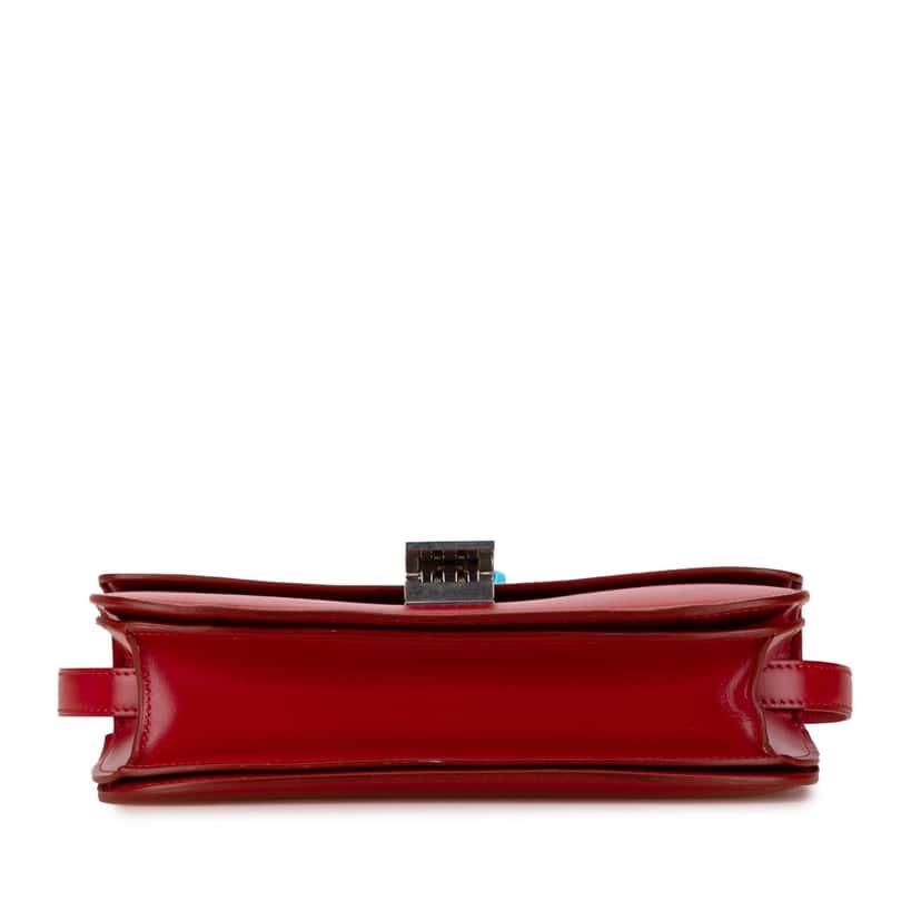 Celine Medium Calfskin Classic Box Red Leather Very good condition - Inside View
