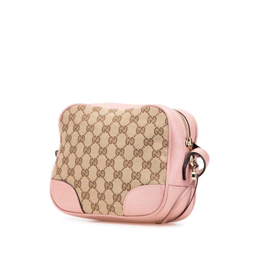 Gucci GG Canvas Bree Crossbody Brown Canvas Good condition - Back View