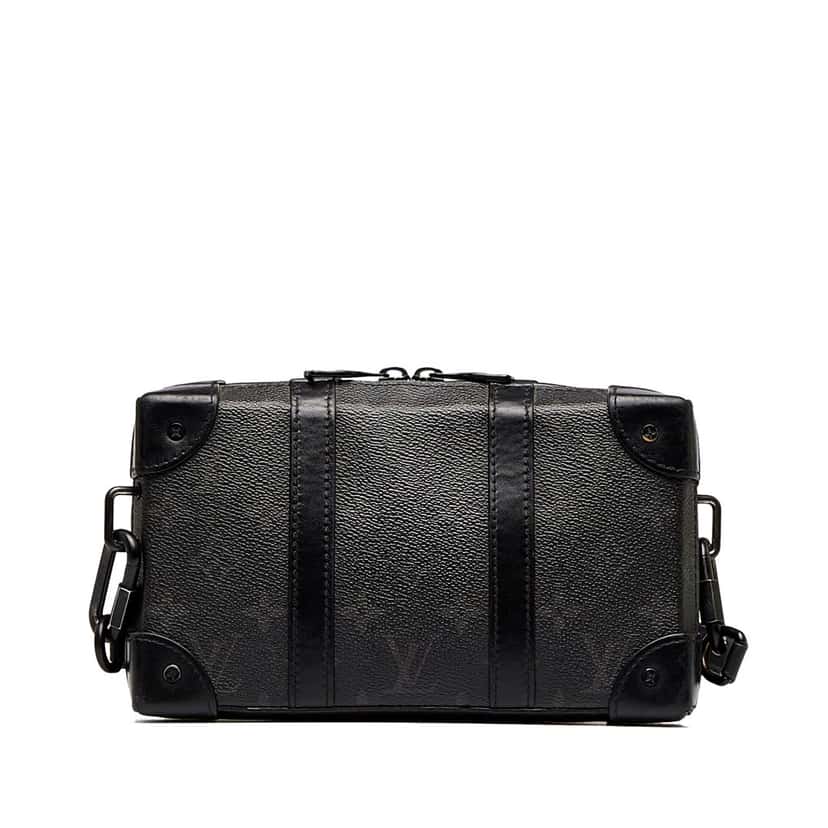 Louis Vuitton Monogram Eclipse Soft Trunk Wallet Crossbody Black Canvas Very good condition - Inside View