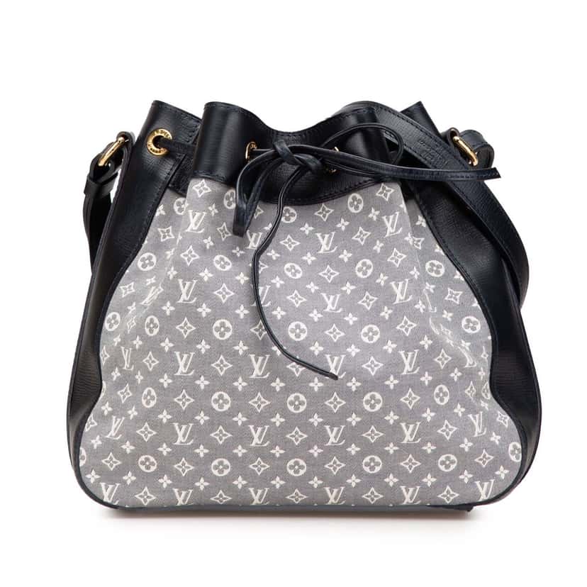 Louis Vuitton Monogram Mini Lin Idylle Noe PM Grey Canvas Good condition - Front View