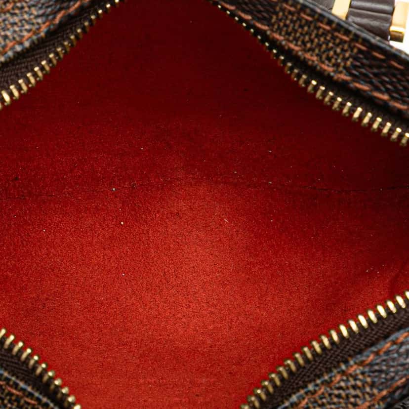 Louis Vuitton Damier Ebene Manosque Pochette Brown Canvas Good condition - Model View